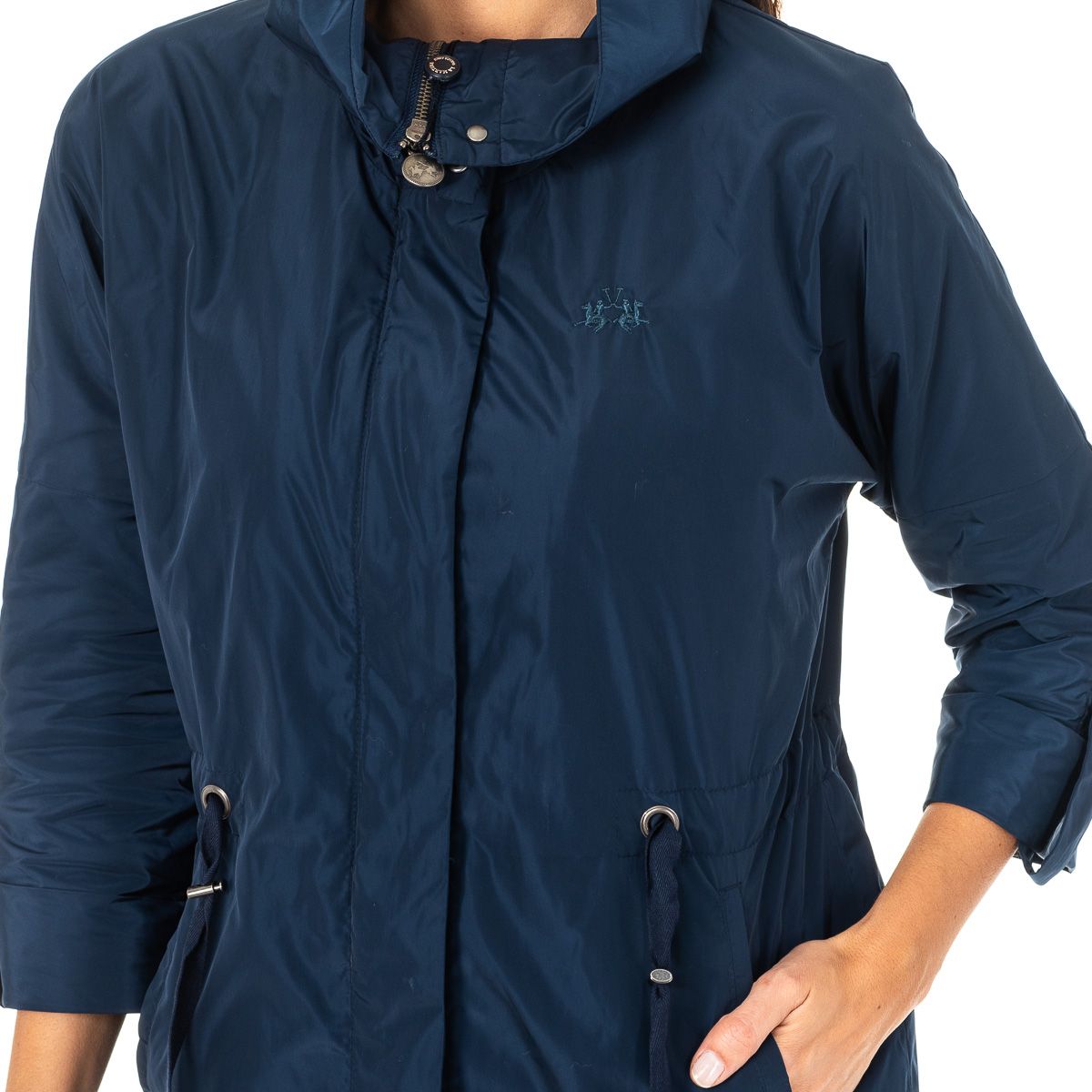 Wasserdichte Utility-Jacke mit Stehkragen