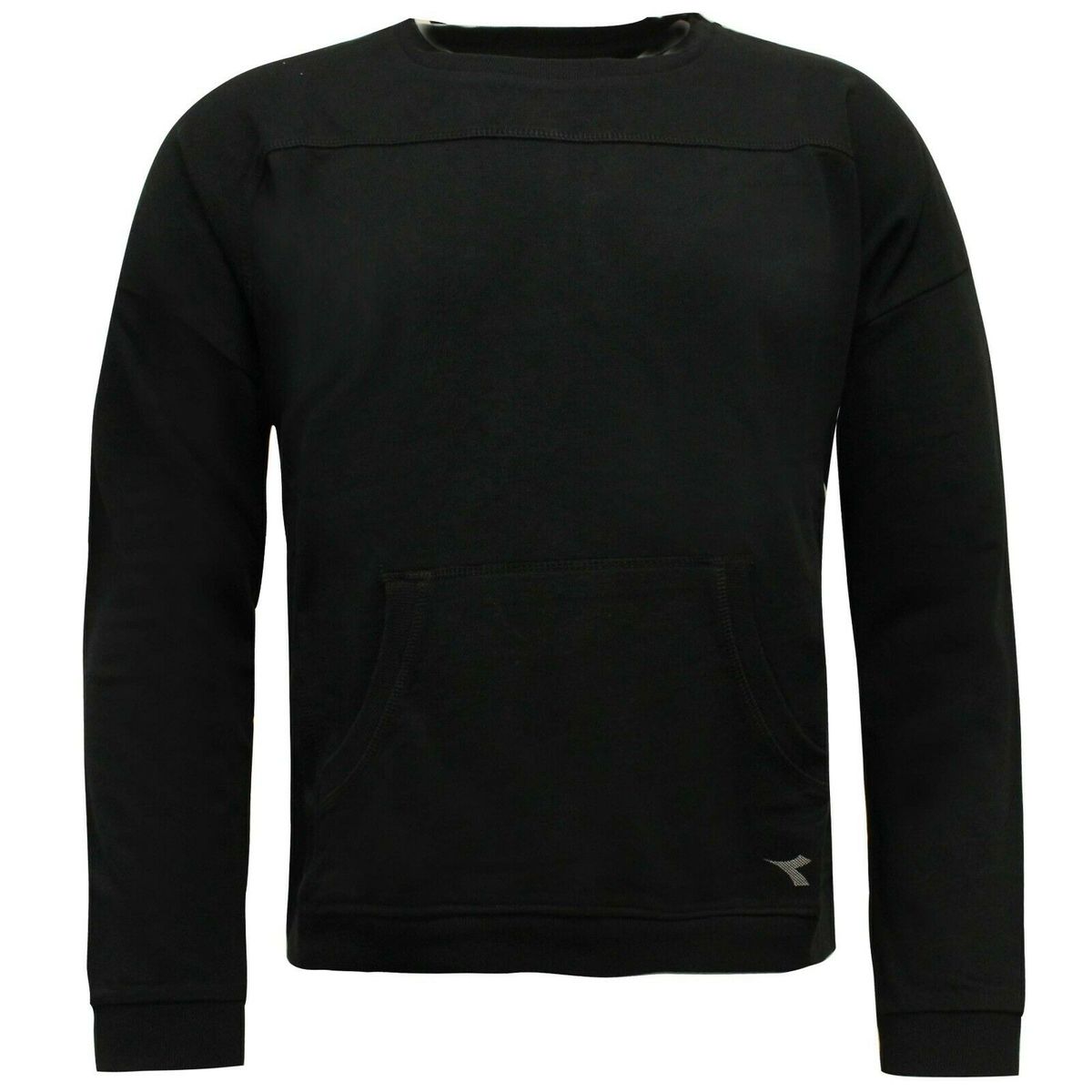 Bequemes Pullover-Sweatshirt mit Tasche