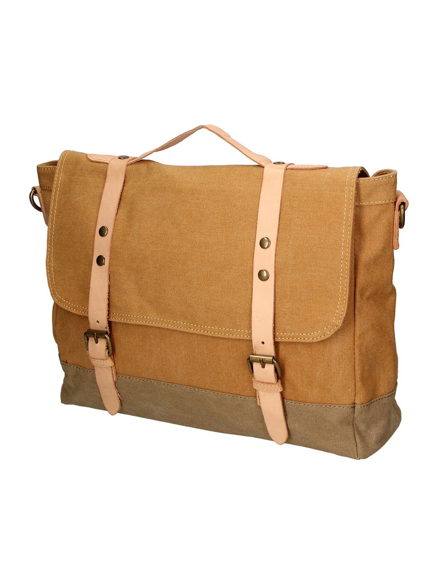 Vintage Messenger-Tasche aus Canvas