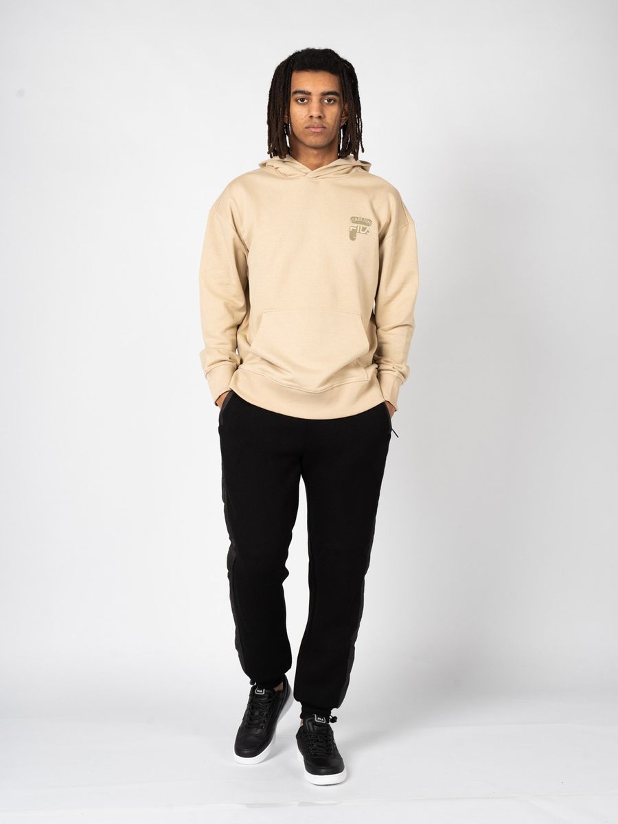 Locker geschnittenes Kapuzensweatshirt mit Logo