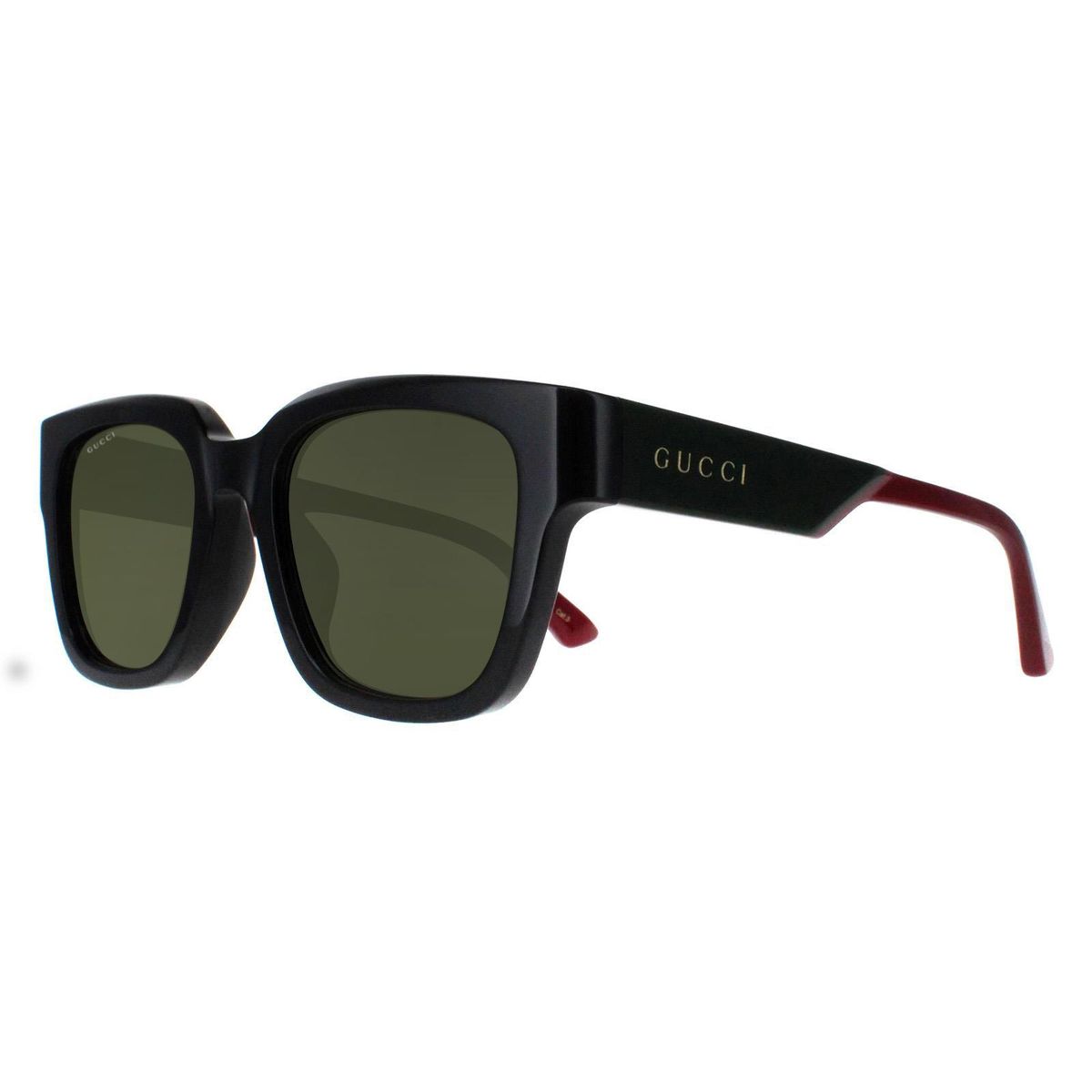 Markante quadratische Sonnenbrille mit Details