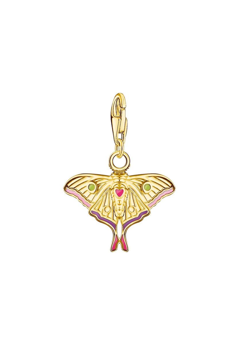 Emailierter Luna-Falter Charm-Anhänger