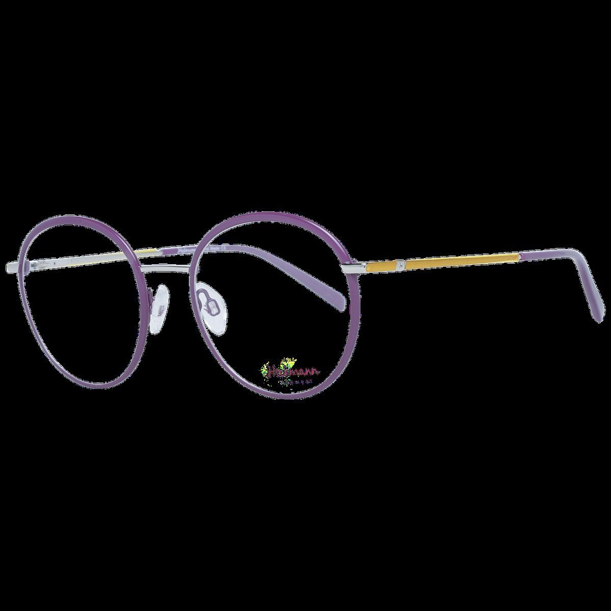 Runde Metallbrille in Lila