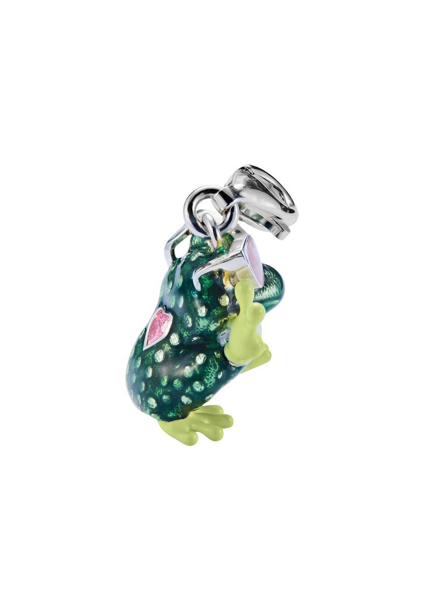 Skurriler Frosch-Charm mit Sonnenbrille