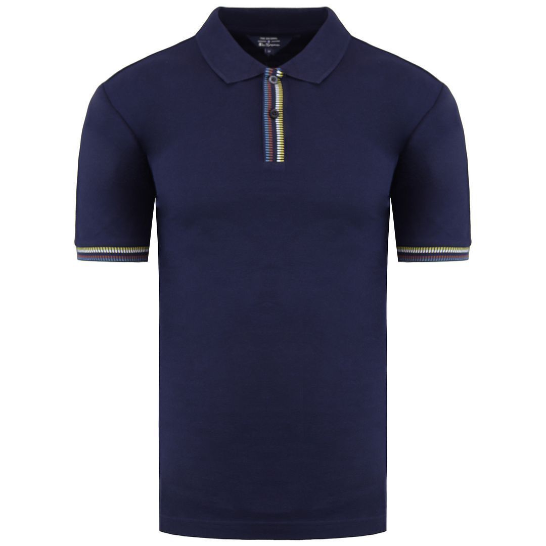 Marineblaues Herren Poloshirt