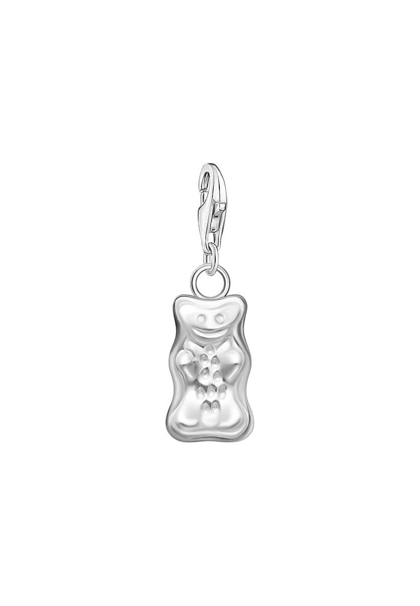 Silberner Gummibärchen Charm-Anhänger