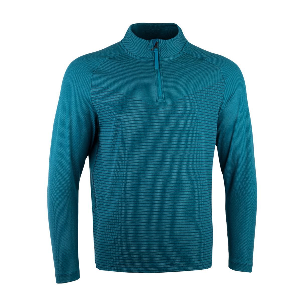 Nike - "Vapor" Oberteil mit halbem Reißverschluss für Herren (Helle Fichte/Schwarz/Schwarz)