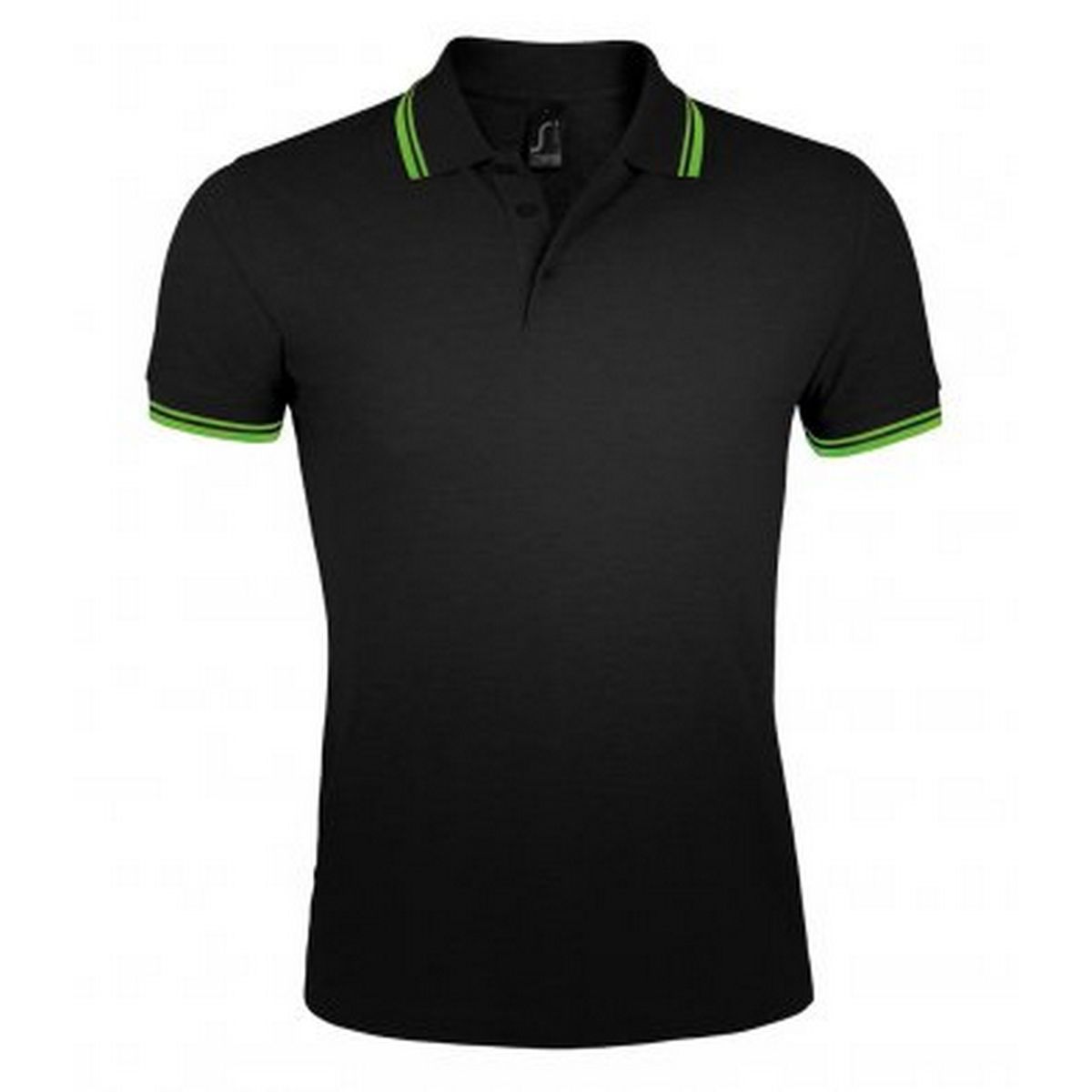 Herren Piqué Poloshirt mit Streifen