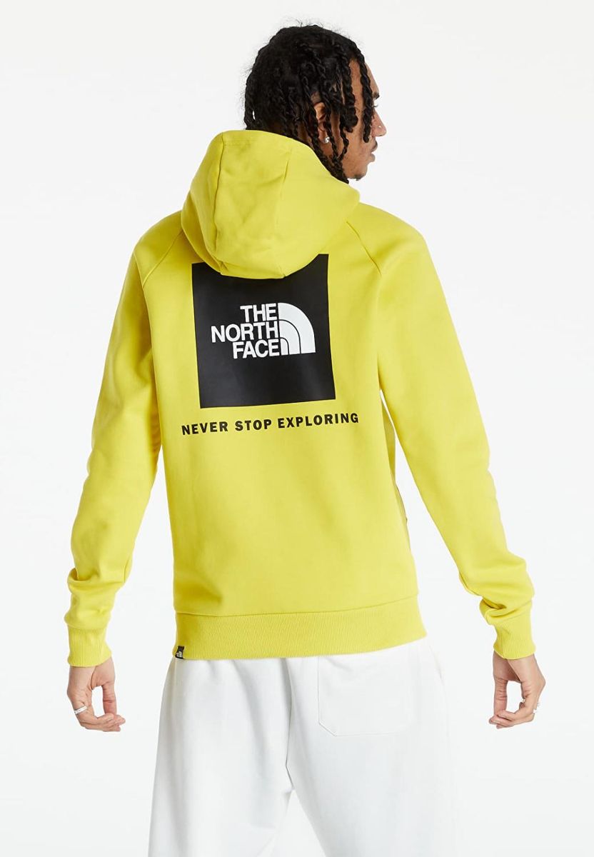 Raglan-Hoodie mit Rücken-Grafik