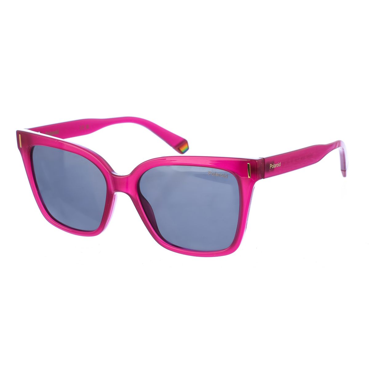 Quadratische Sonnenbrille mit Acetatgestell