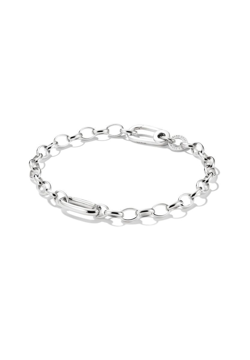 Sterling Silber Gliederkette Armband