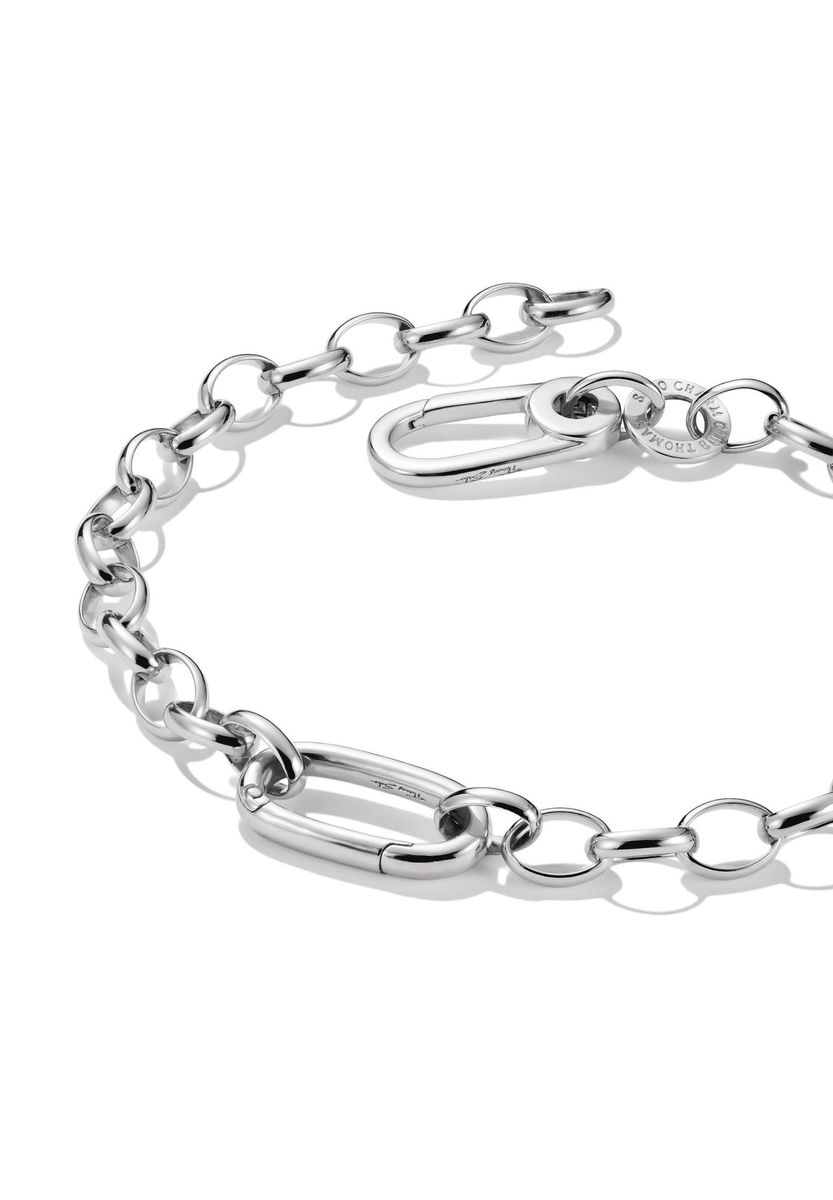 Sterling Silber Gliederkette Armband