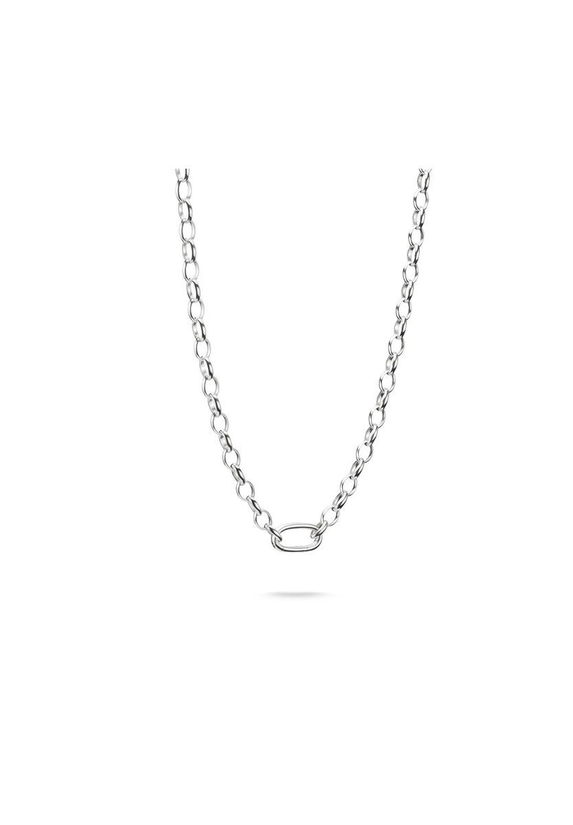 Silber Charm Gliederkette Halskette