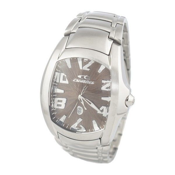 Moderne Herrenuhr aus Edelstahl