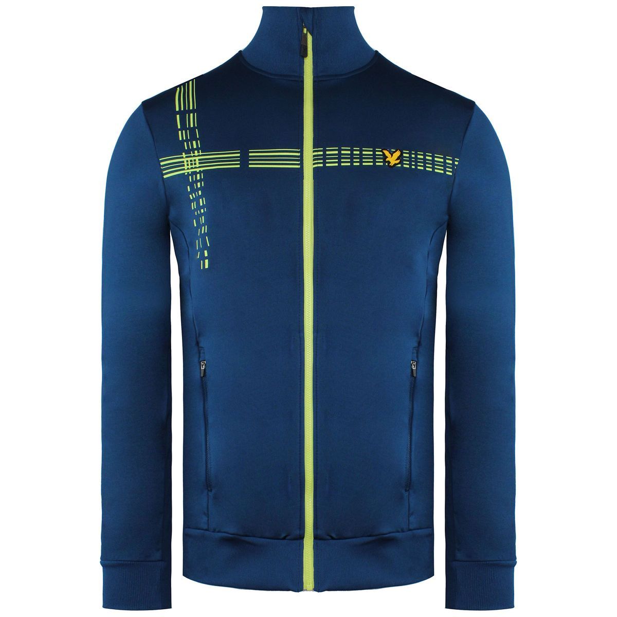 Herren Sportliche Track Jacke mit Streifen