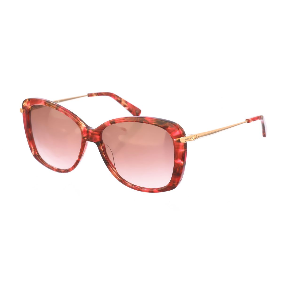 Sonnenbrille mit Acetat-Schmetterlingsrahmen