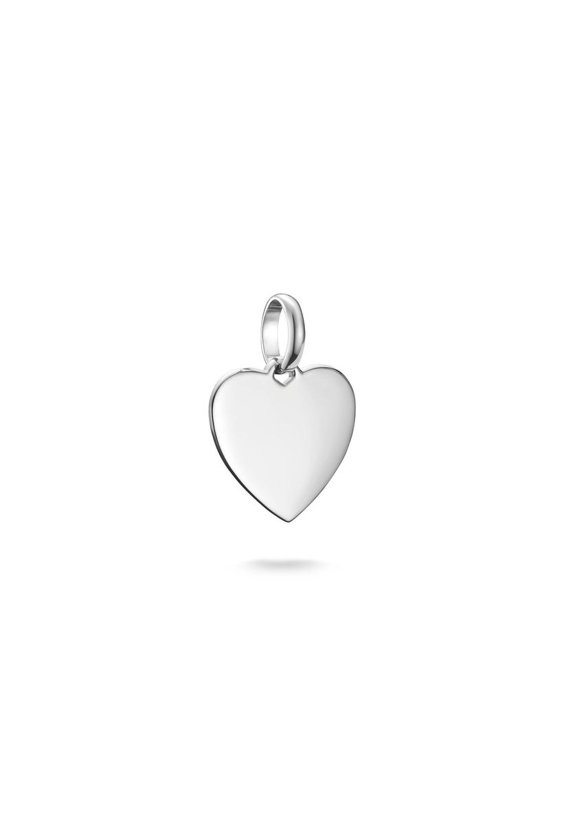 Klassischer Herzanhänger aus Sterlingsilber