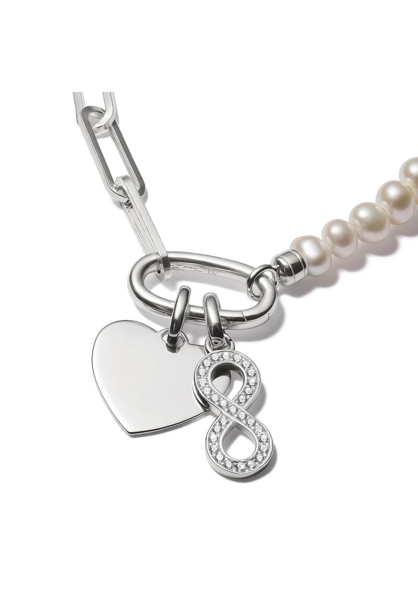 Klassischer Herzanhänger aus Sterlingsilber