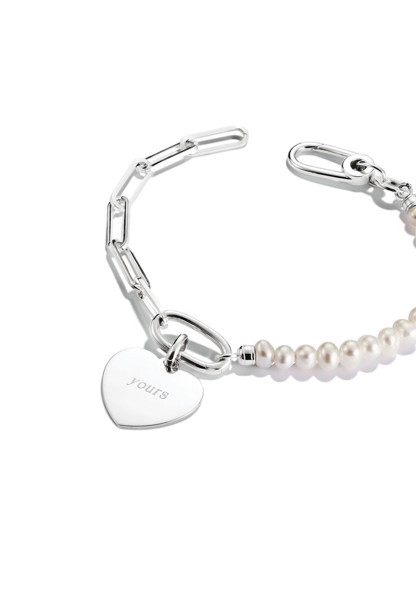 Klassischer Herzanhänger aus Sterlingsilber