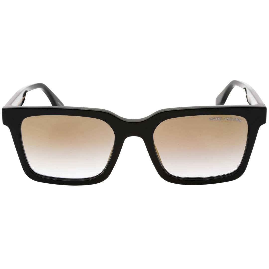 Schwarze Sonnenbrille mit quadratischem Rahmen
