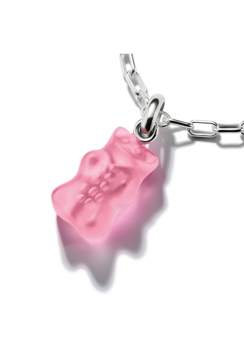 Rosa Gummibärchen Charm Anhänger