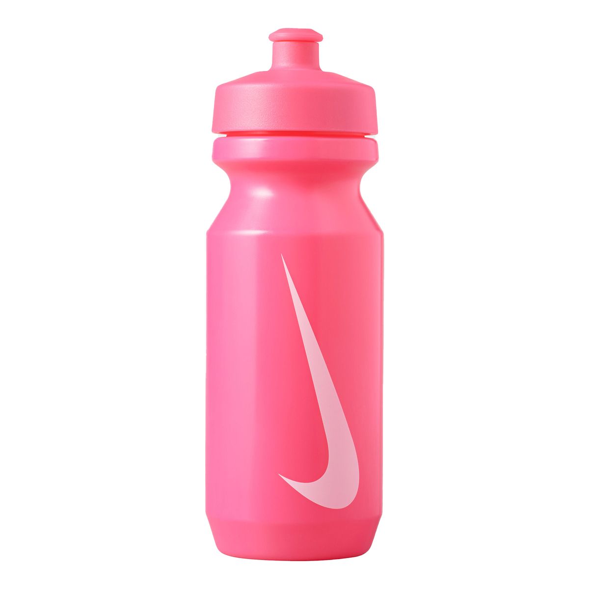 Rosa Sportwasserflasche mit Logo