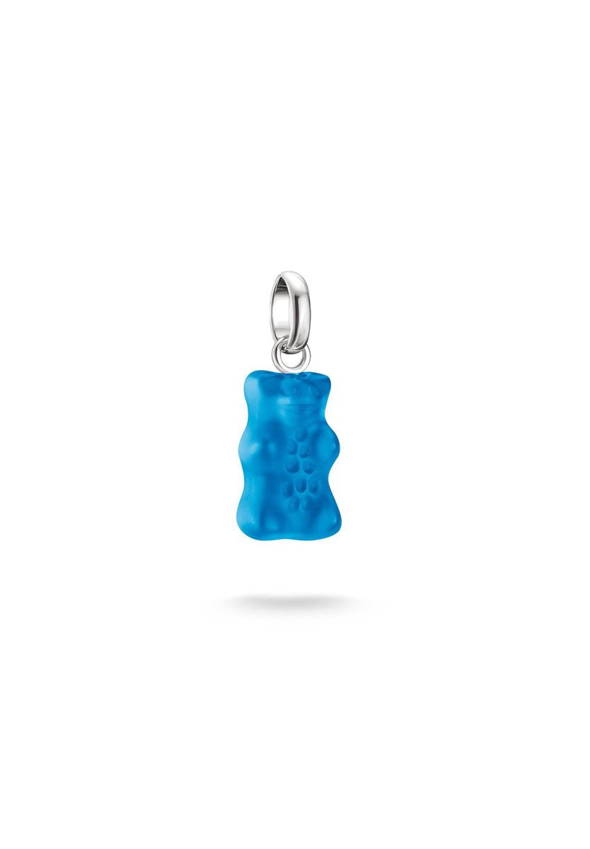 Blauer Gummibärchen Charm Anhänger