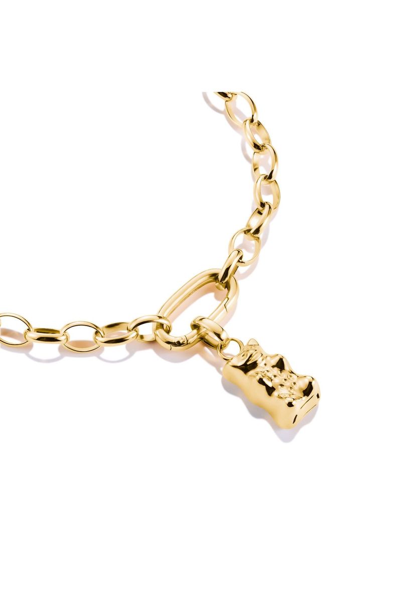 Gummibärchen Charm Anhänger Gold