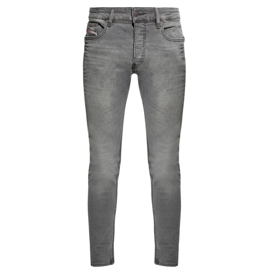 Graue Slim Fit Denim Jeans