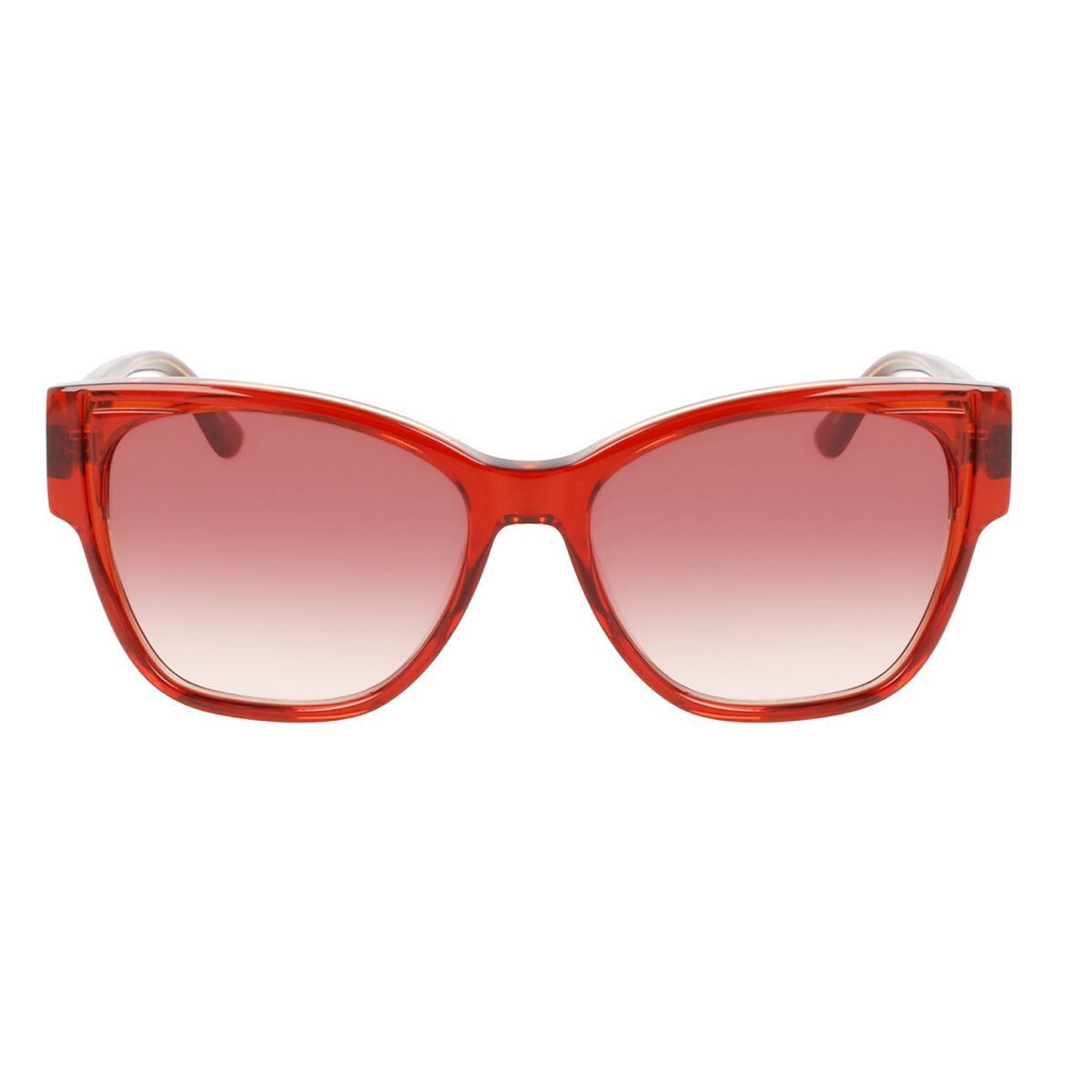 Cat-Eye Sonnenbrille mit Acetatrahmen