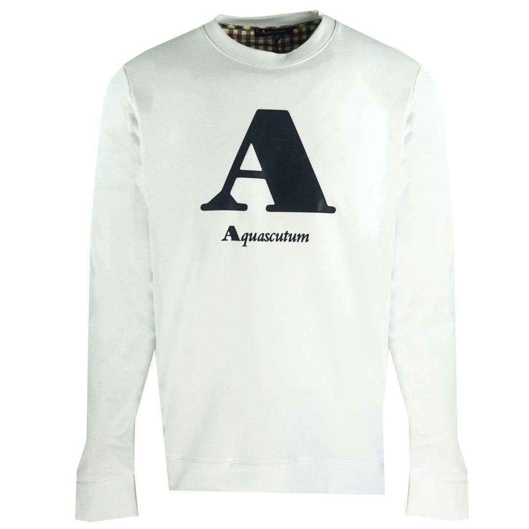 Sweatshirt mit Grafiklogo und Rundhalsausschnitt