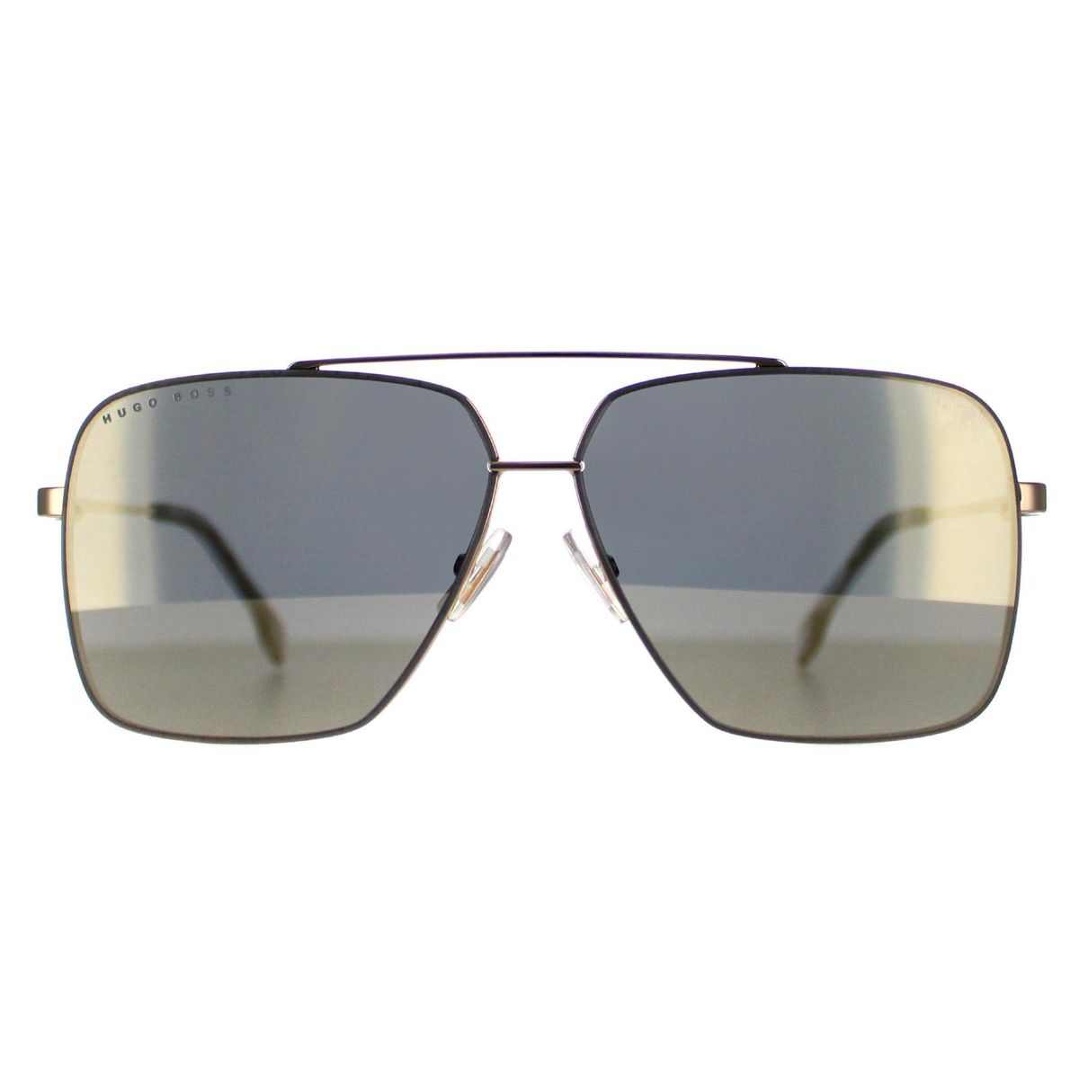 Herren-Pilotenbrille mit Goldrahmen