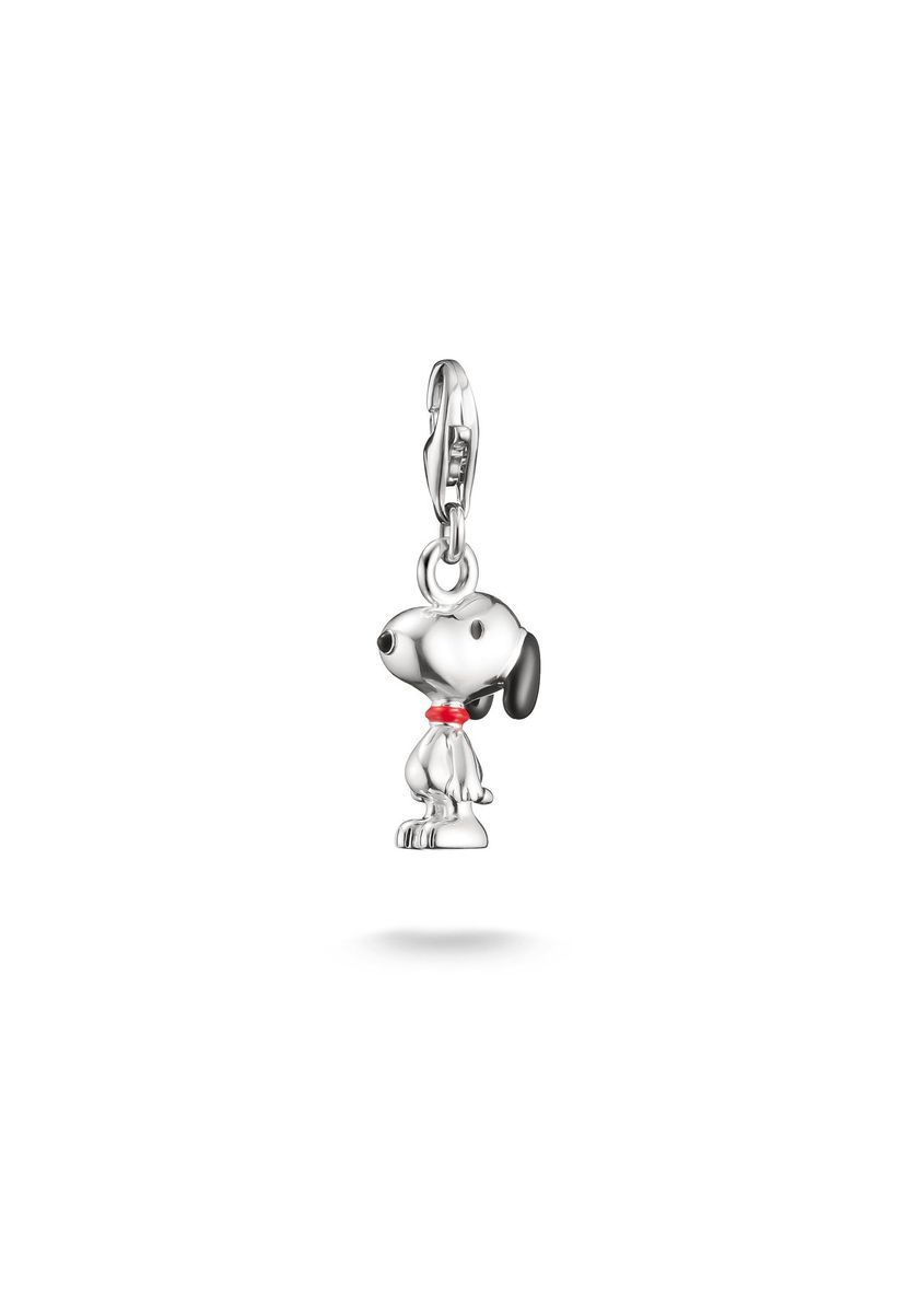 Snoopy Charm-Anhänger aus Sterlingsilber
