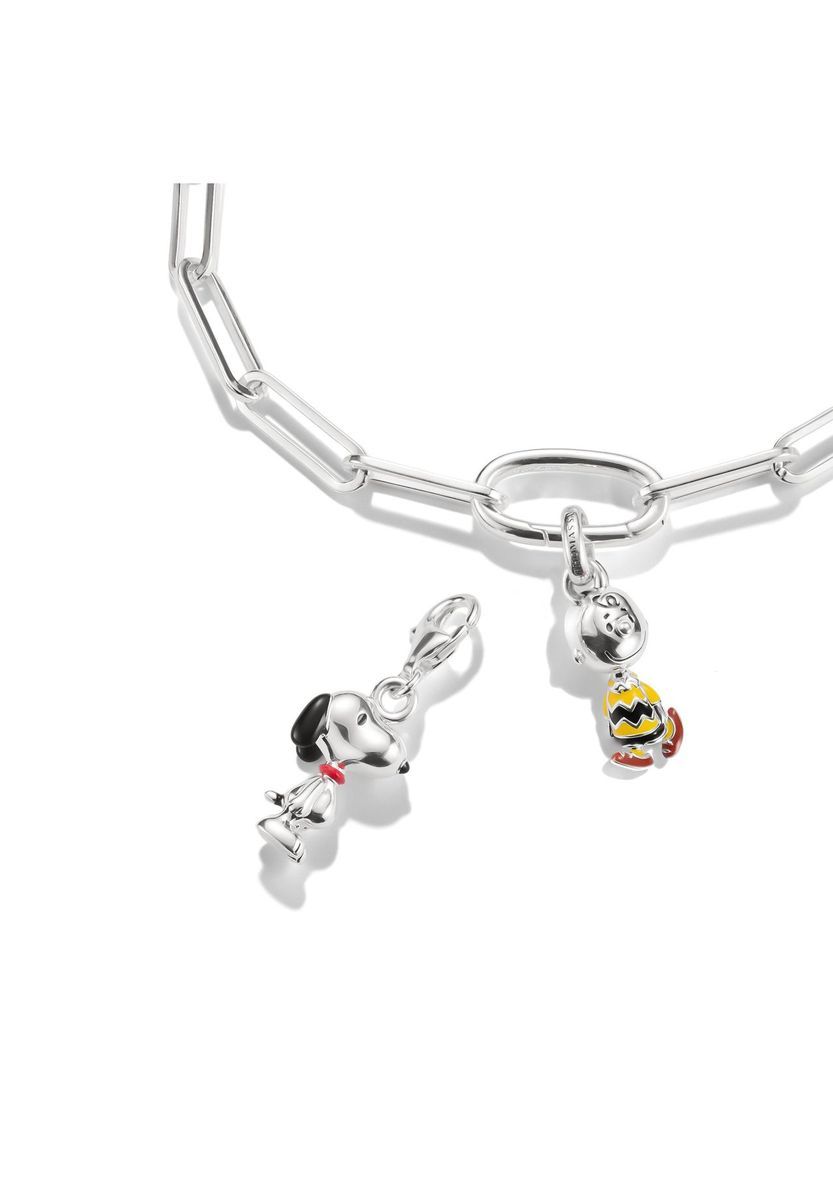 Snoopy Charm-Anhänger aus Sterlingsilber