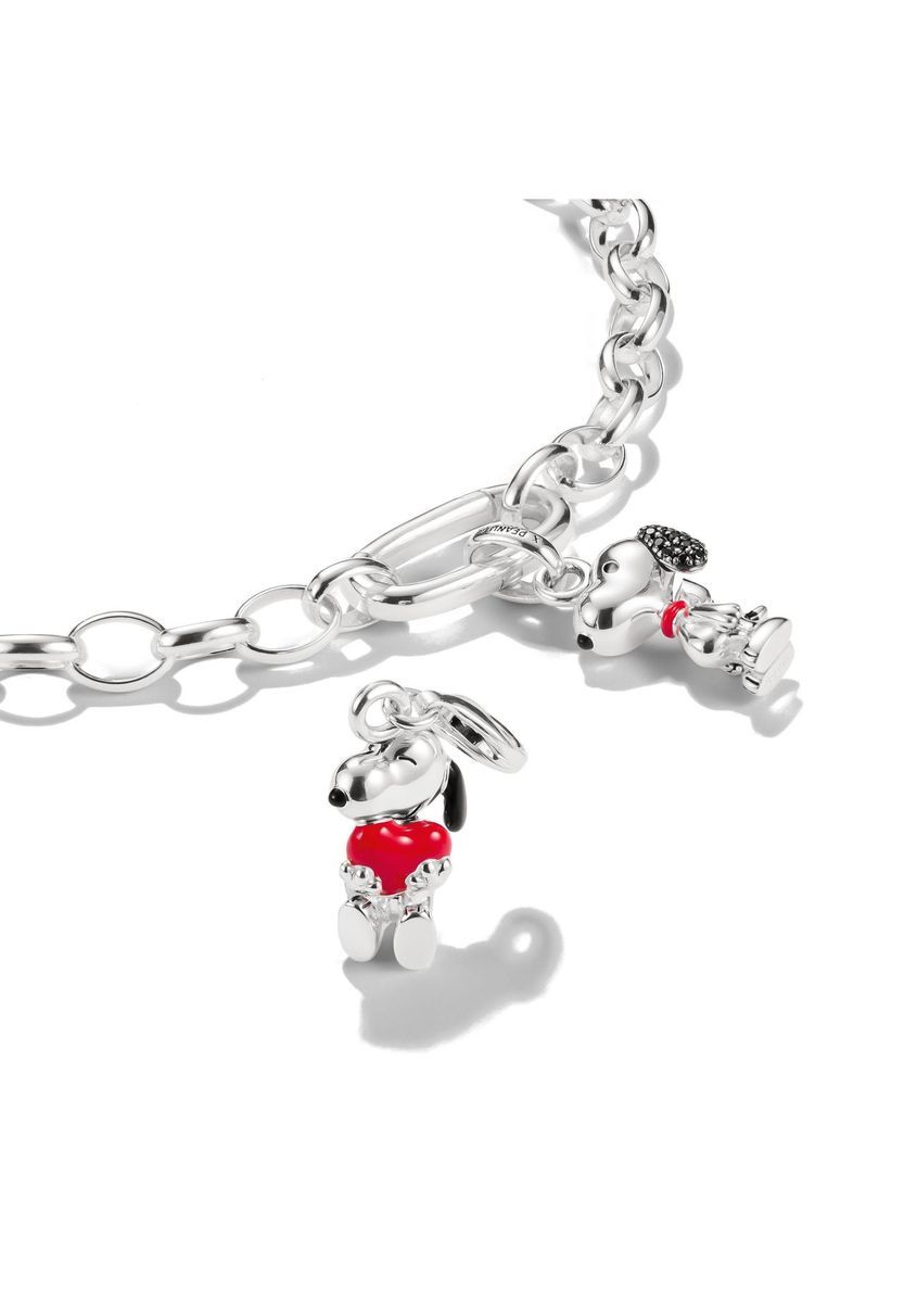 Snoopy & Herz Charm Anhänger