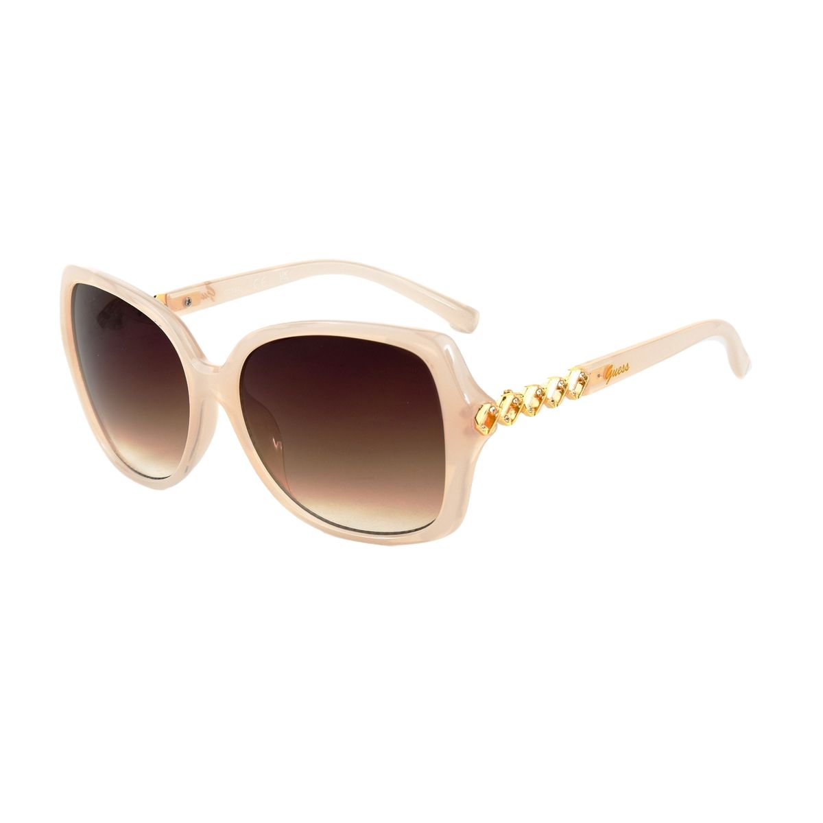 Übergroße quadratische Damen-Sonnenbrille