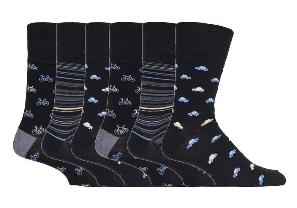 Gentle Grip - 6 Paar Herren Gentle Grip nicht elastische Socken - MGG547
