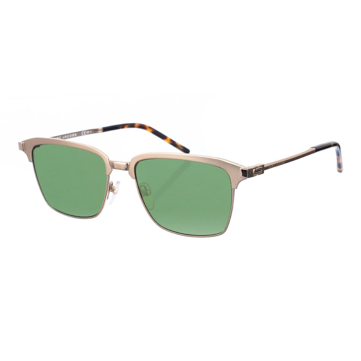 Quadratische Sonnenbrille mit Metallrahmen