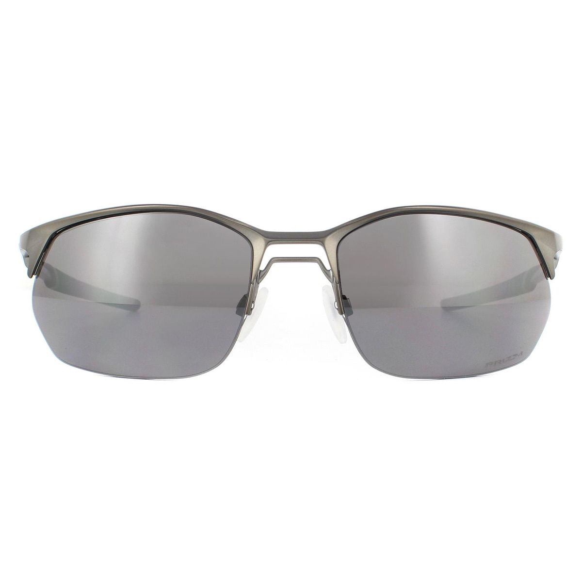 Metall-Sonnenbrille mit grauen Gläsern
