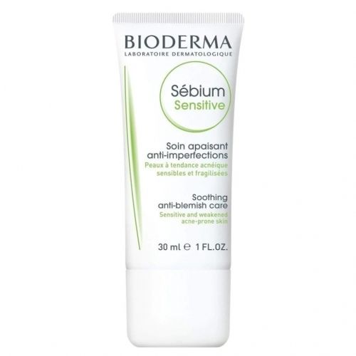 Sébium Sensitive Calma, Rehidrata Y Elimina Las Lesiones Del Acné 30 ml