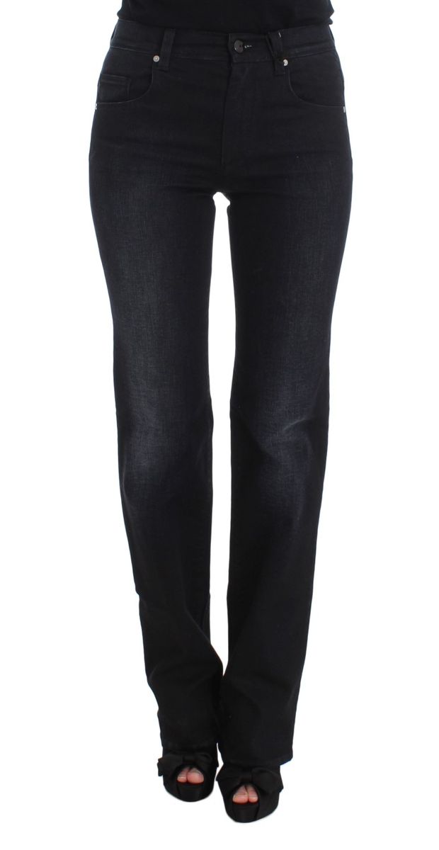 Dunkle Slim Bootcut Jeans