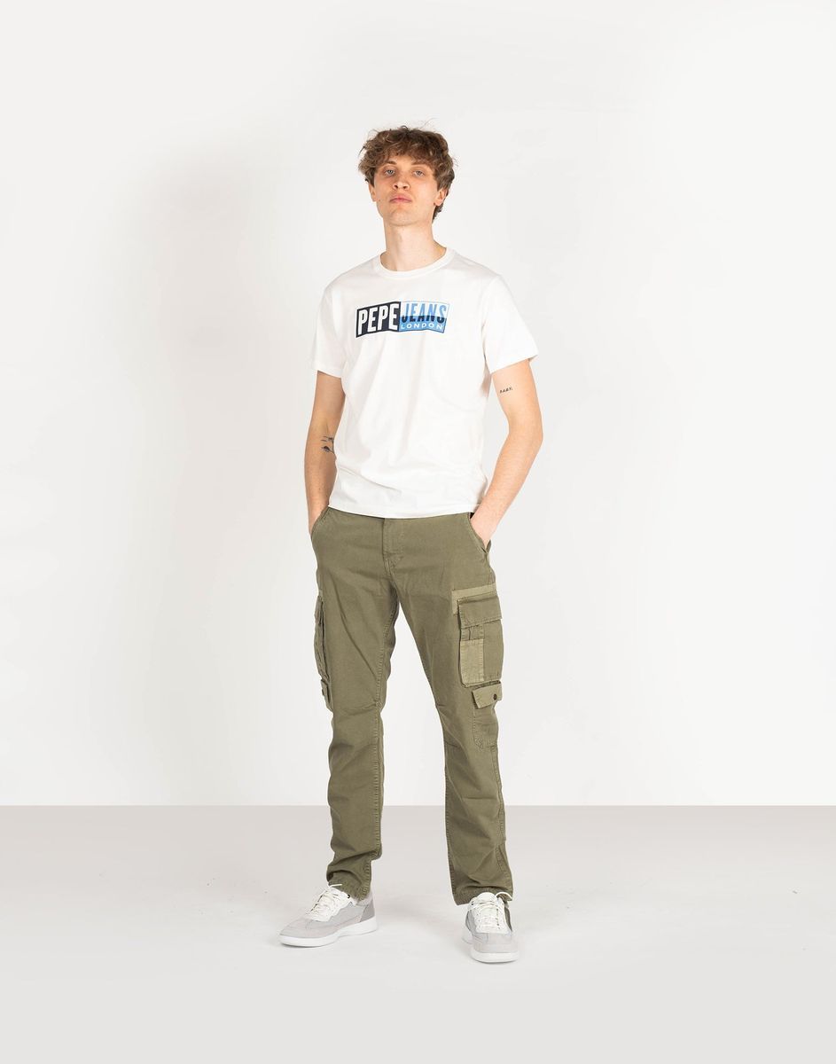 Klassisches Pepe Jeans Logo T-Shirt