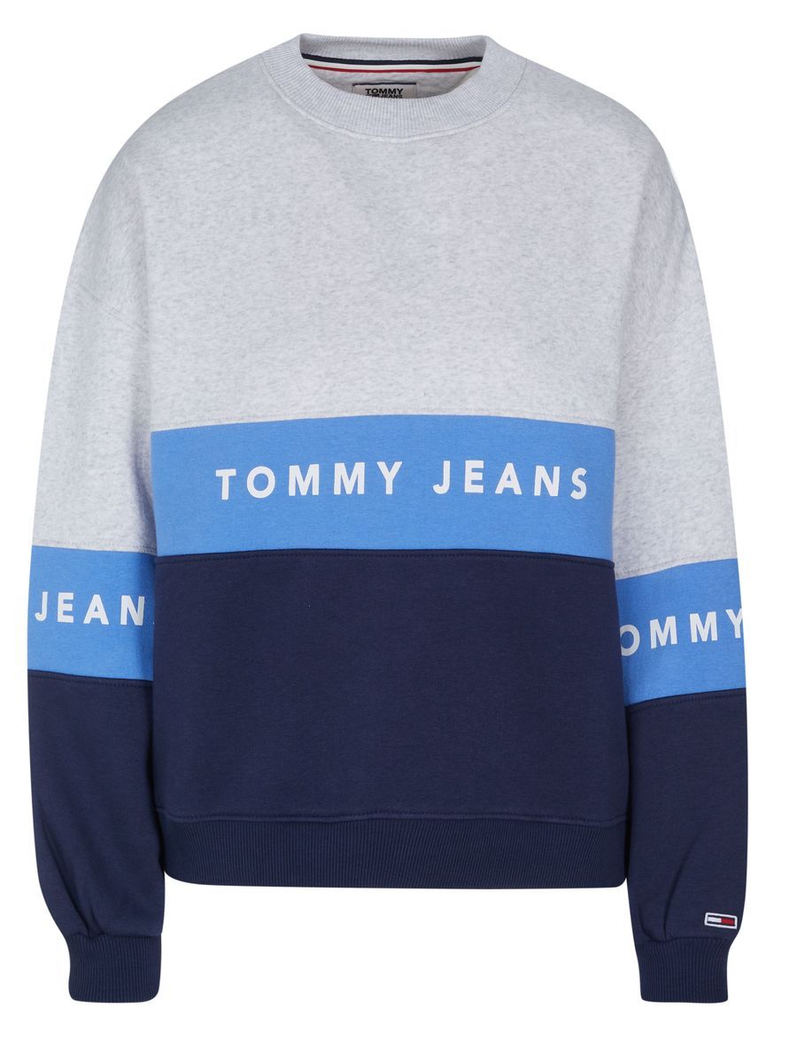 Farbblock-Logo-Sweatshirt