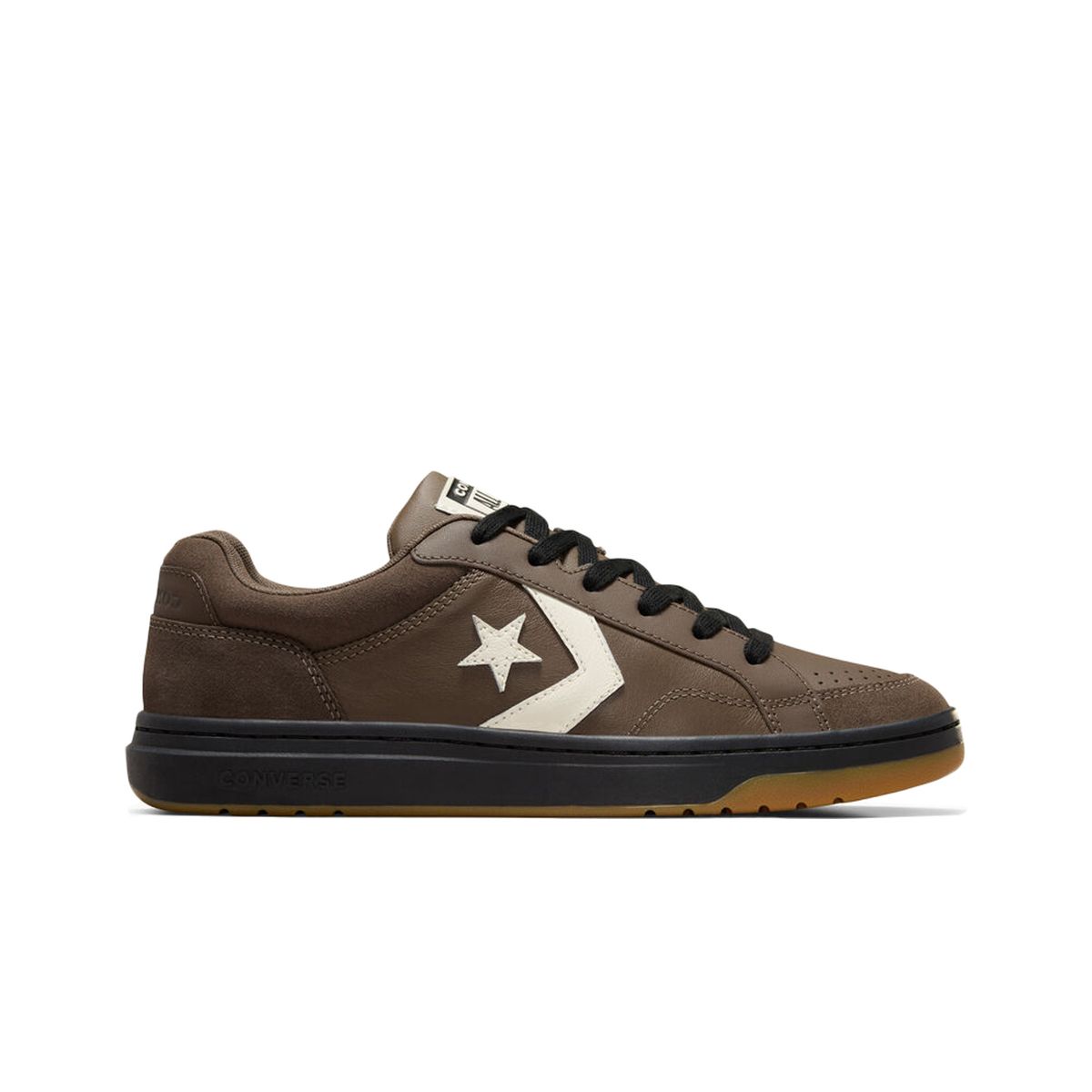 Braune Pro Blaze Leder-Sneakers