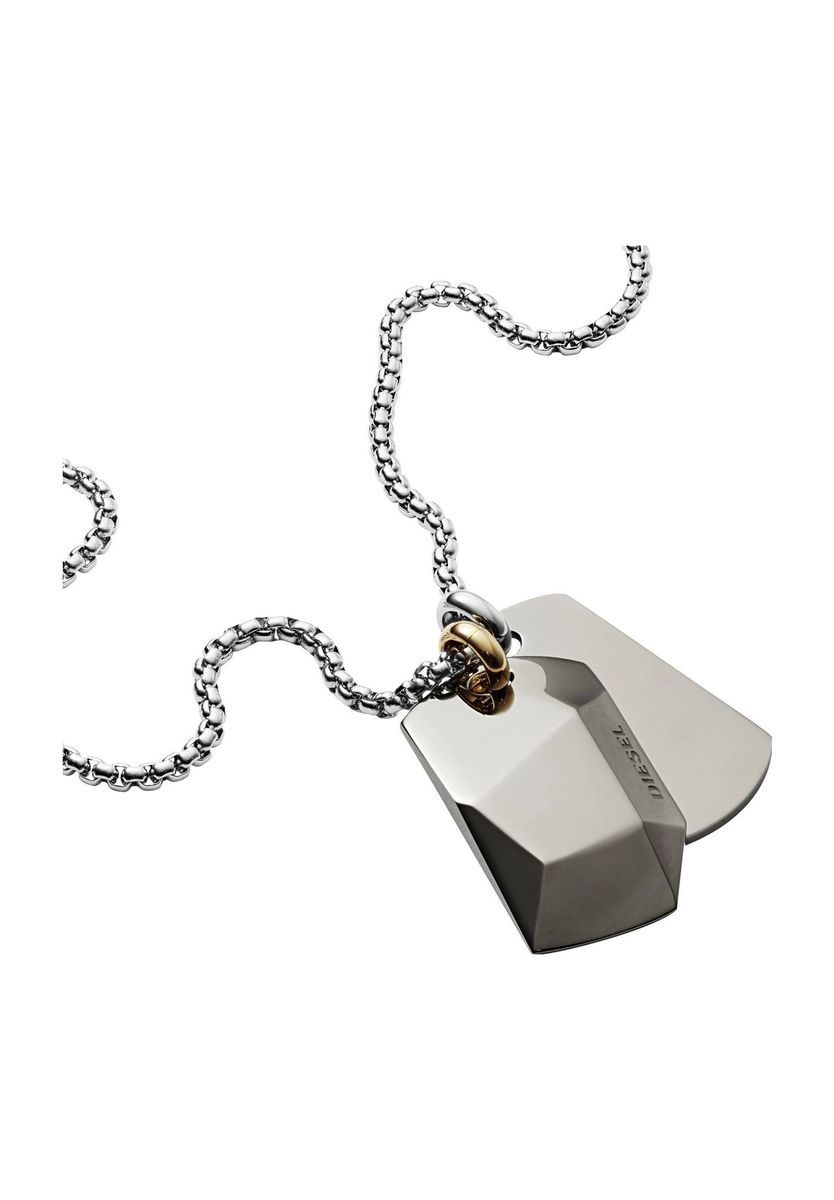 Moderne Edelstahl Dog Tag Halskette