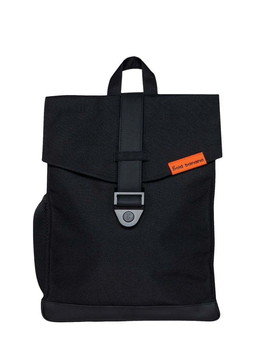 Minimalistischer Rucksack mit Klappdeckel und Schnalle