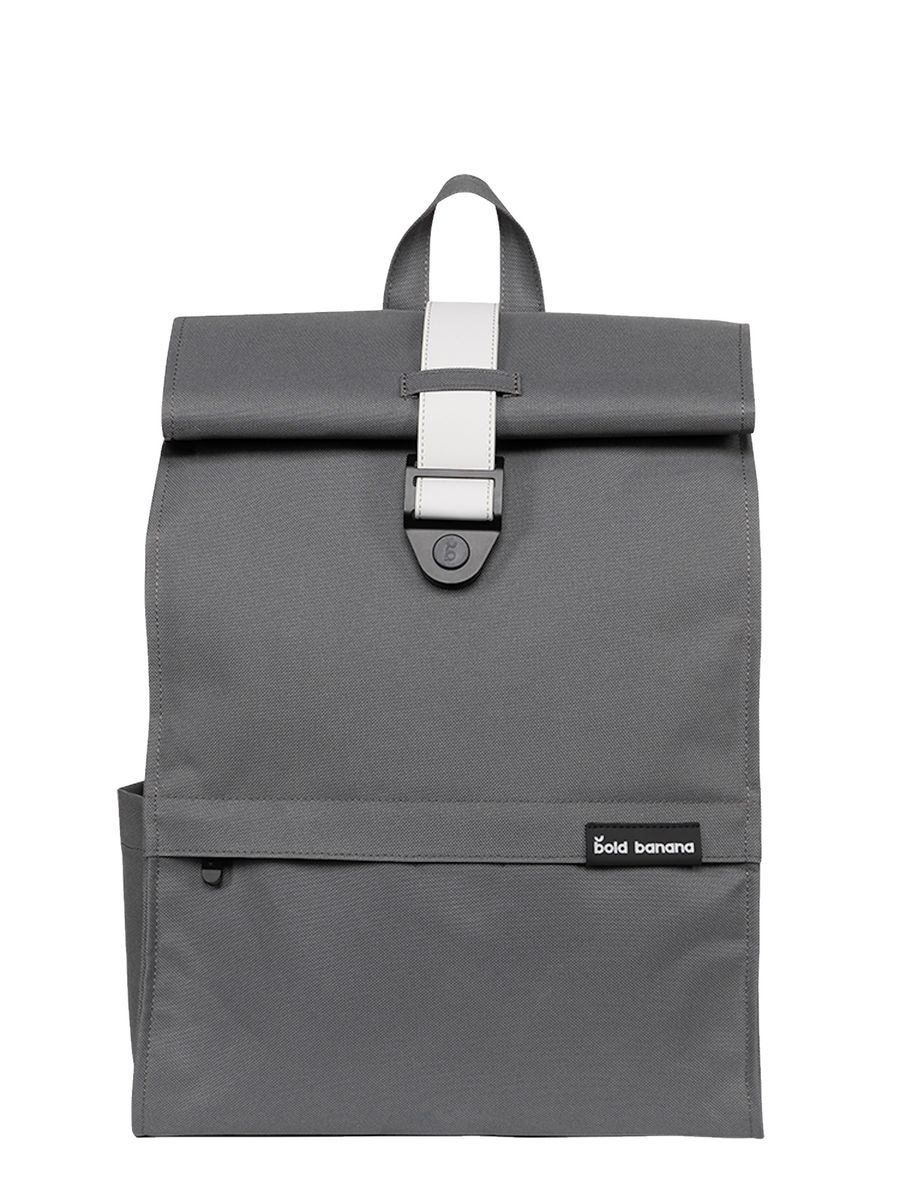 Minimalistischer Rucksack mit Klappdeckel und Schnalle