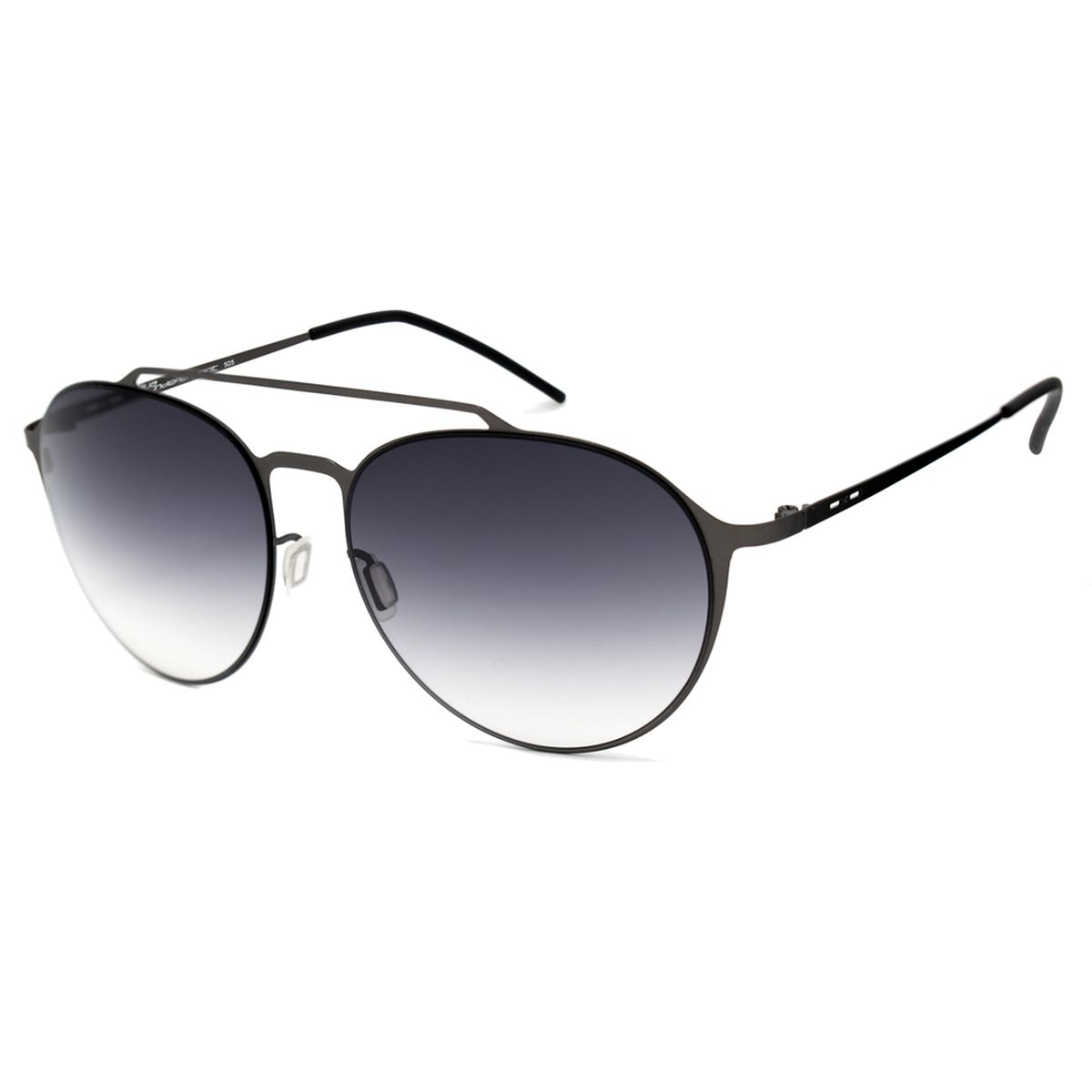 Runde Sonnenbrille mit oberem Steg
