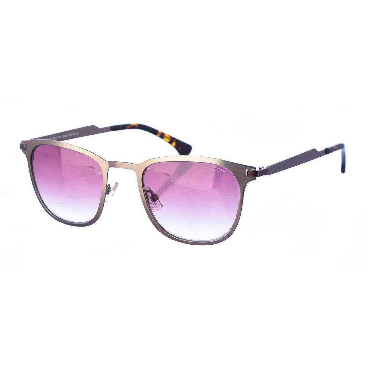 Ovale Sonnenbrille mit Metallrahmen