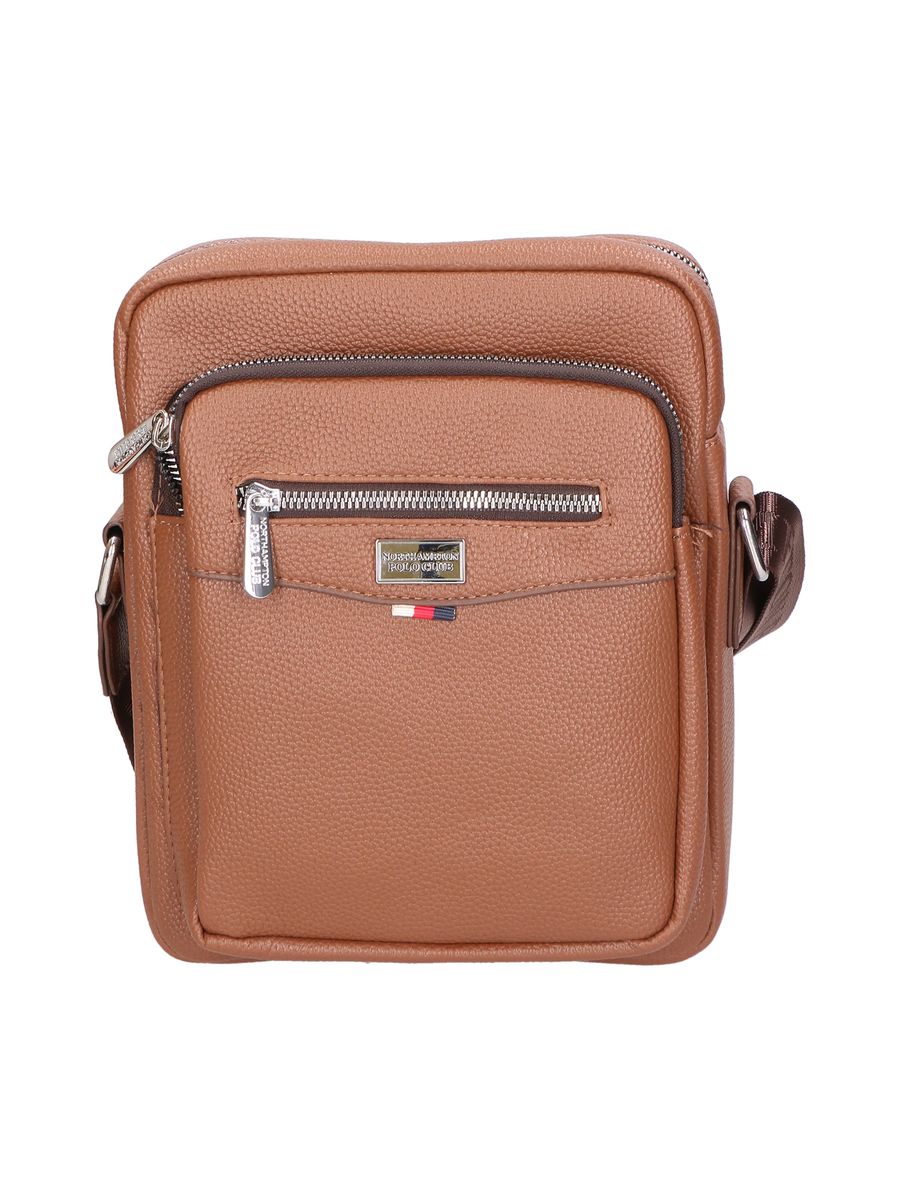 Herren Messenger Bag aus veganem Leder